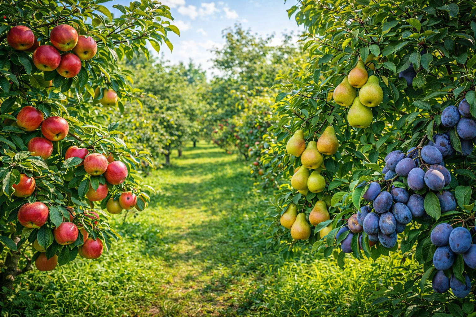 Плодовые деревья