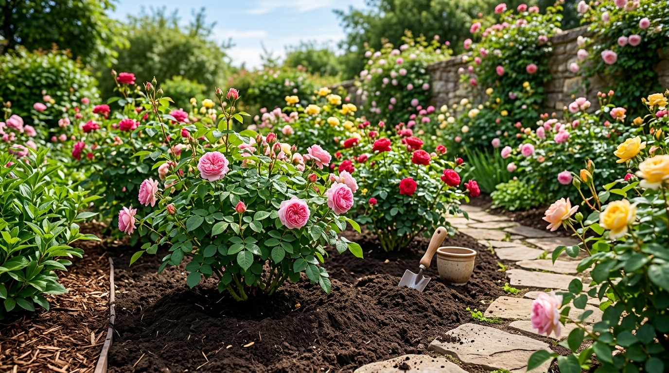 Почва для роз: какая подходит и как подготовить