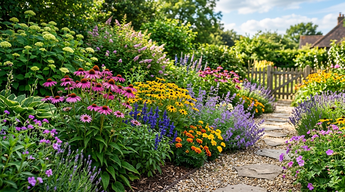 Цветы, которые цветут всё лето без сложного ухода