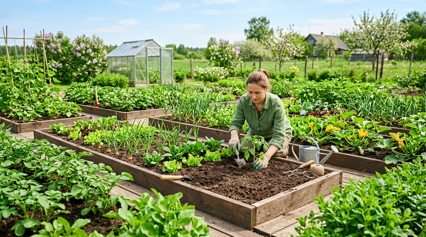 Когда сажать овощи: сроки и шаги для богатого урожая