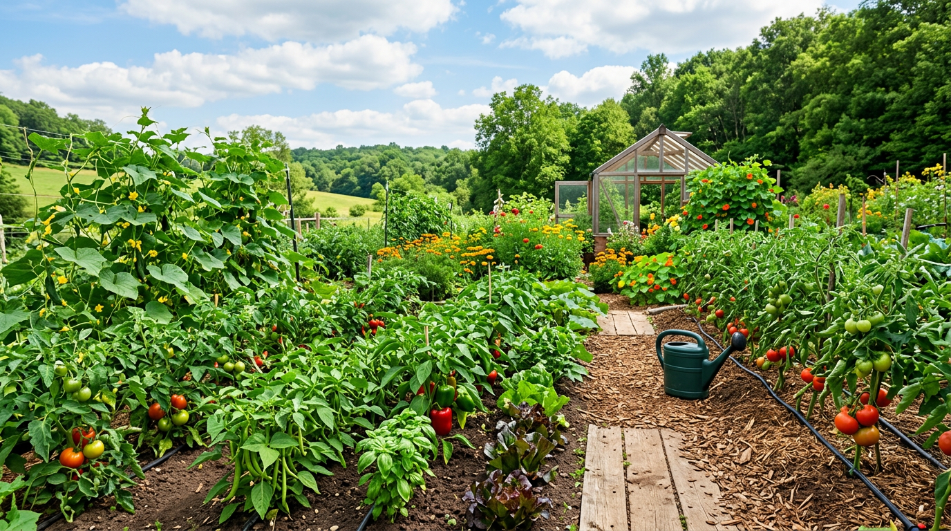 Уход за овощами в жару, дожди и перепады погоды