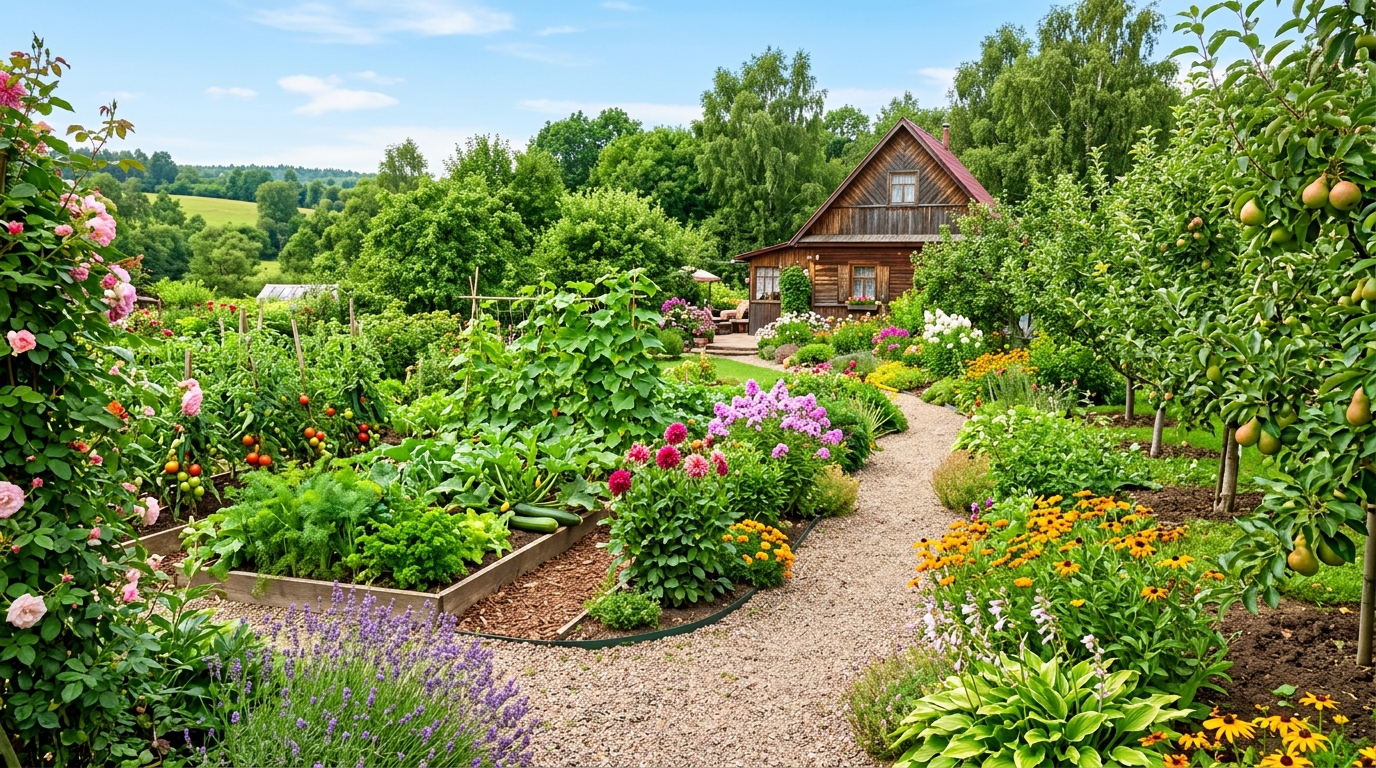 Что обязательно сделать на даче весной, летом и осенью