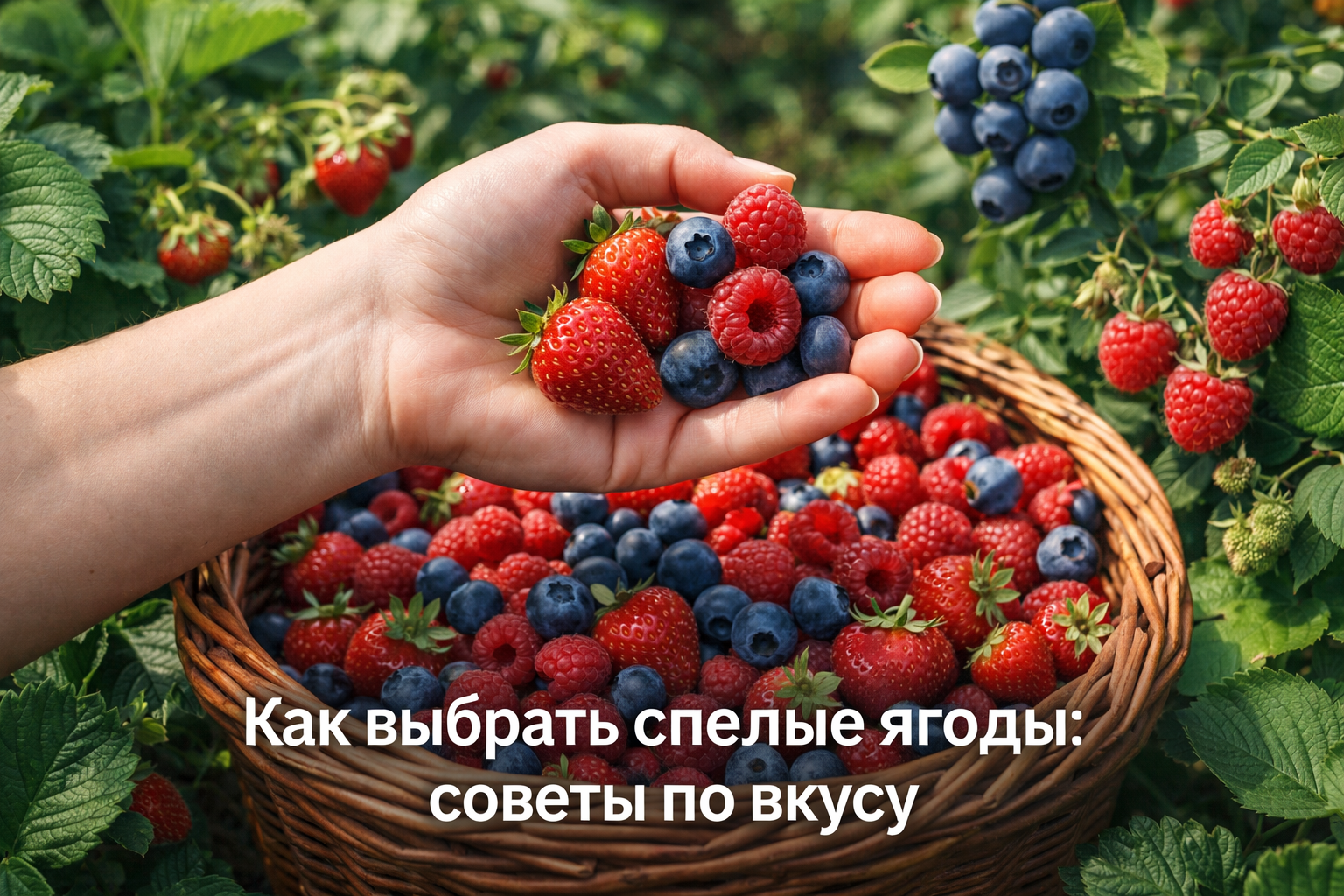 Как выбрать спелые ягоды: советы по вкусу